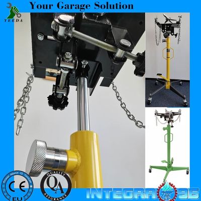 1100 Lb High Lift Transmission Jack For Machinery Repair Shops