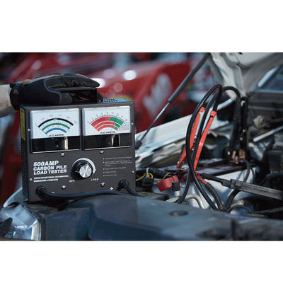 YD24-001 12V 500A Battery Tester: 160AH/1000CCA, ±0.1V for Auto Shops/Rescue