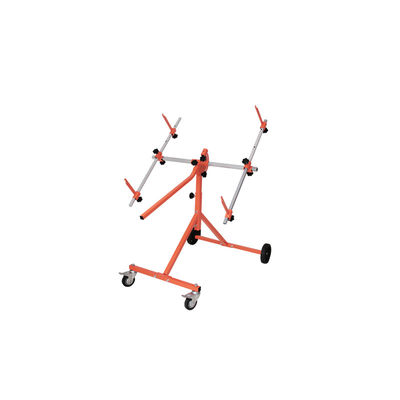 Multifunction Paint Stand 180° Tilt Adjustable Arms Untuk Panel Mobil Prep / Paint